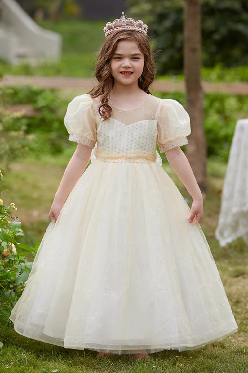 Girls Dresses for Party and Wedding Lace Mesh Sleeveless Kids Dresses for Girls Summer Girls Party Dresses