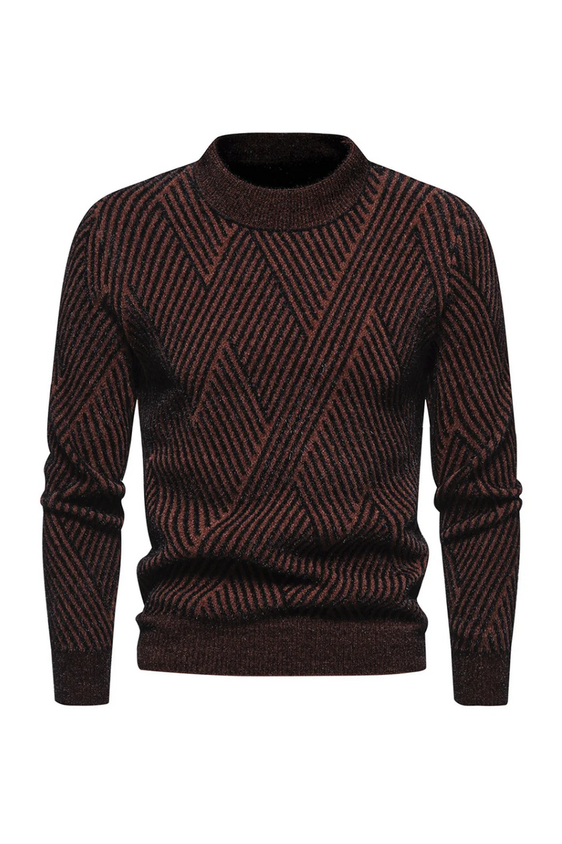 Sweaters for Men Autumn Winter Thick Warm Pullover Tops Knitted Sweater