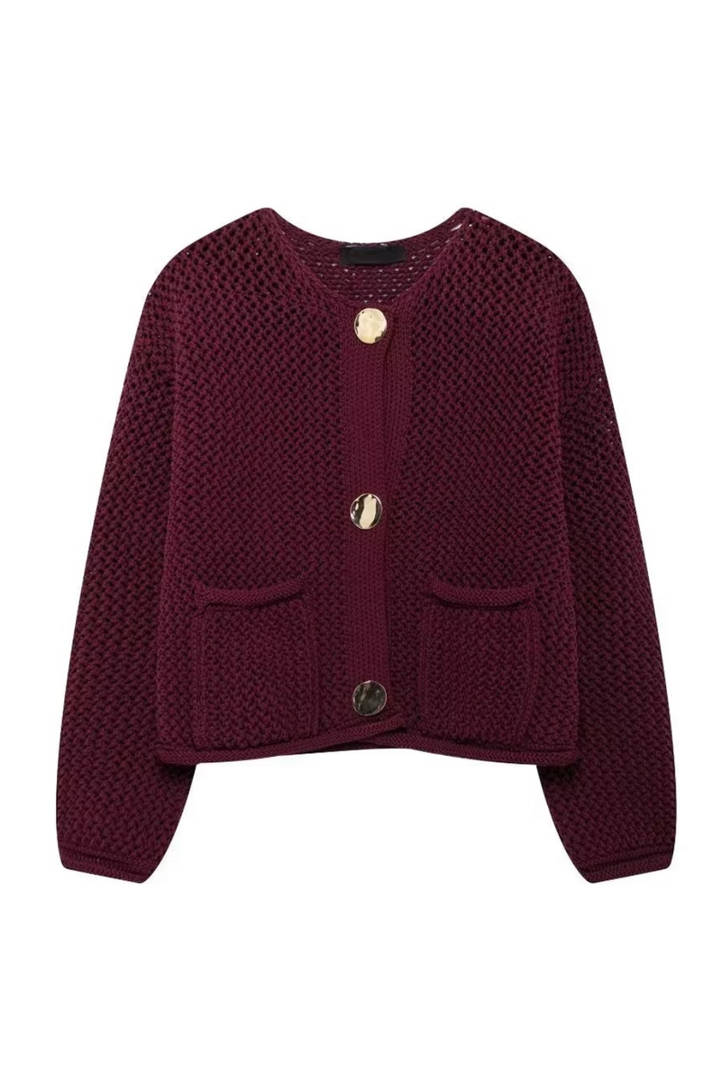 Women Short Cardigan Chic Coat Casual Knitted Cardigans For Women Summer Knitwear Outerwear