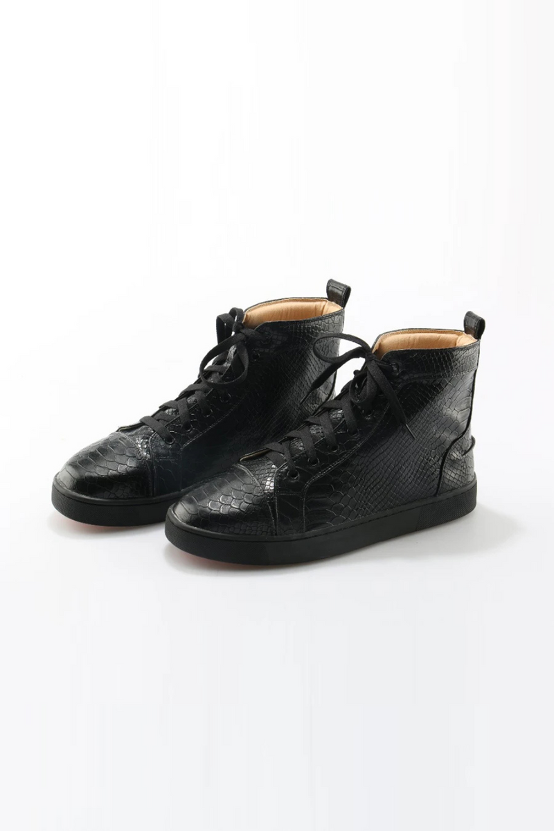 Men Casual Shoes Genuine Leather Lace Up  Shoes Leisure Sneakers