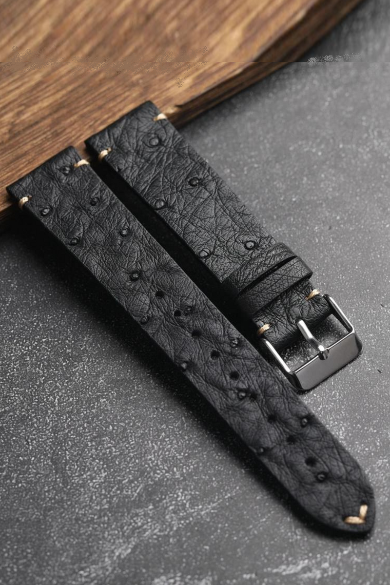 Ultra-Thin Leather Strap Soft Vintage Genuine Leather Bracelet Handmade Men