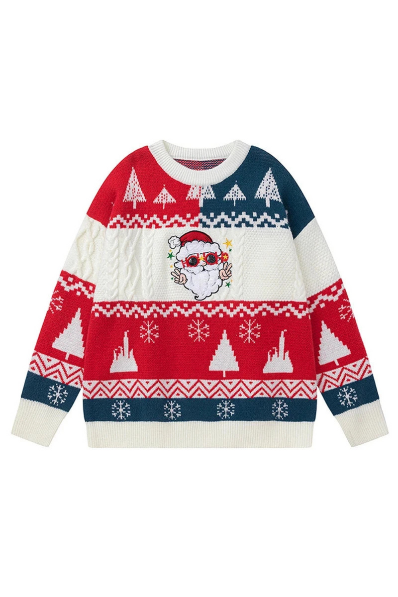 Winter Christmas Sweater Knitwear for Men Women Sweater Knitted Pullover