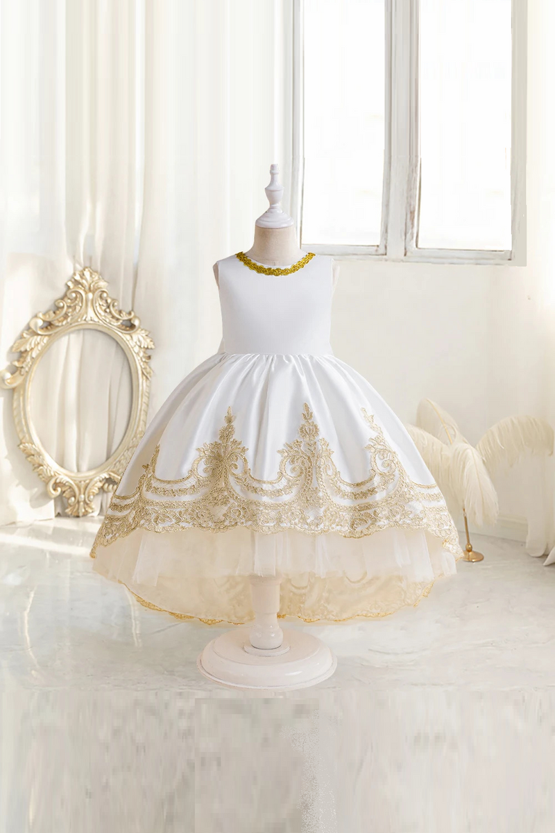 Dress For Girls Princess Dress Children Costumes Embroidery Birthday Dresses Girl Wedding Gown