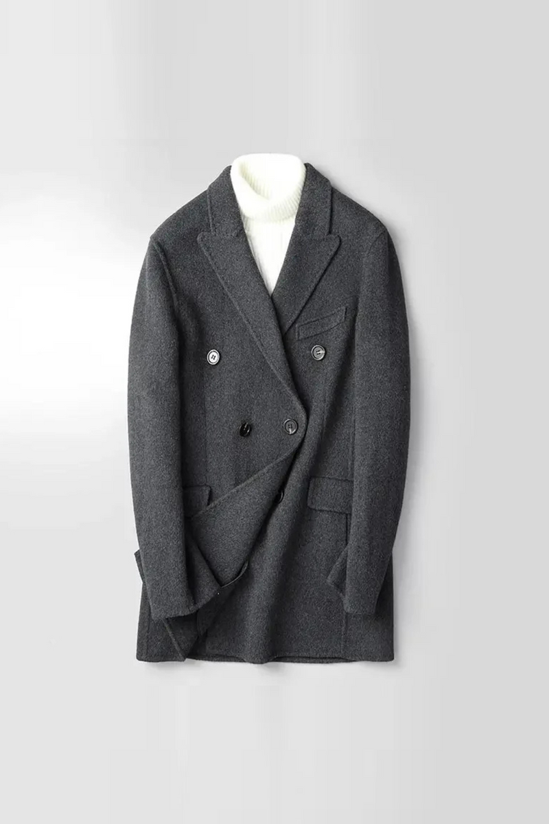 Men's Coat Winter Male Jacket Wool Double side Suit Men Coats and Jacket