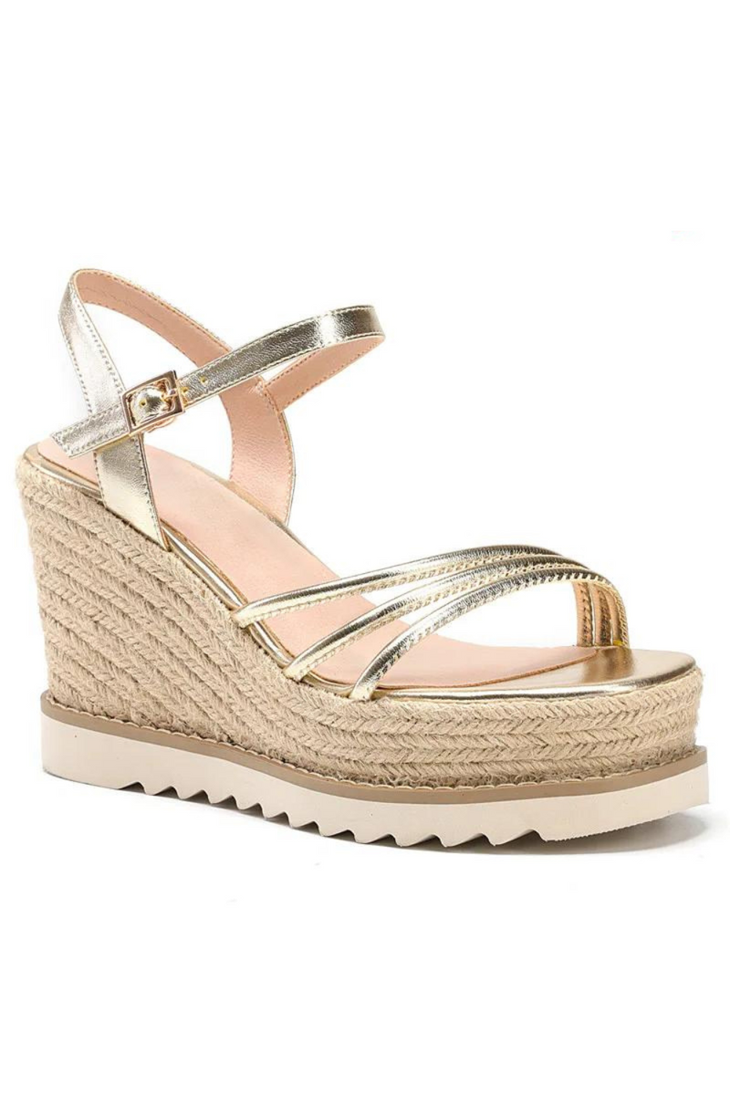 Ladies Casual Buckle Sandals Women Synthetic Platform Summer Shoes Wedges High Heels Sandals