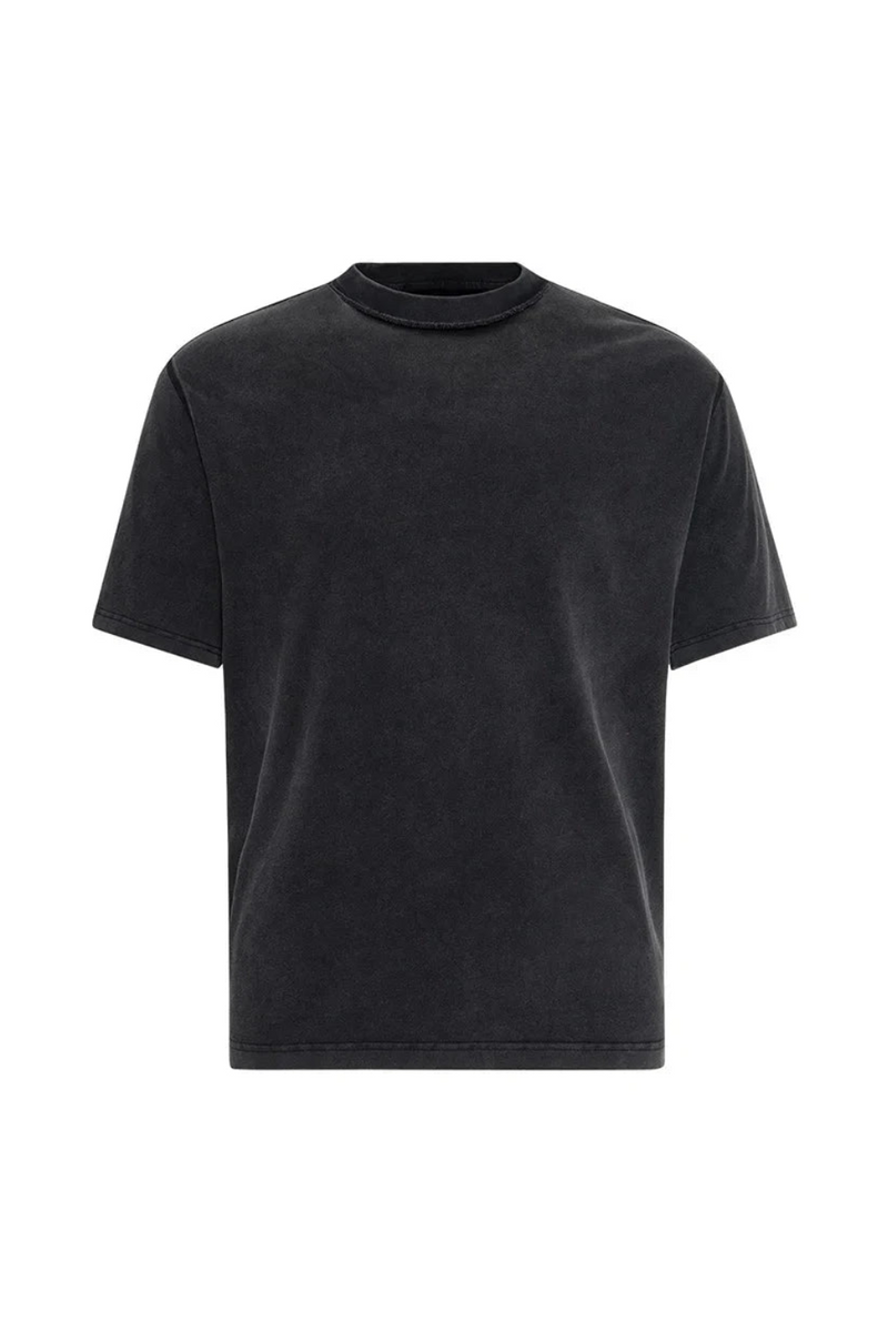 Basic Short Sleeve T-shirt Mens Summer Crew Neck High Street Men Tops