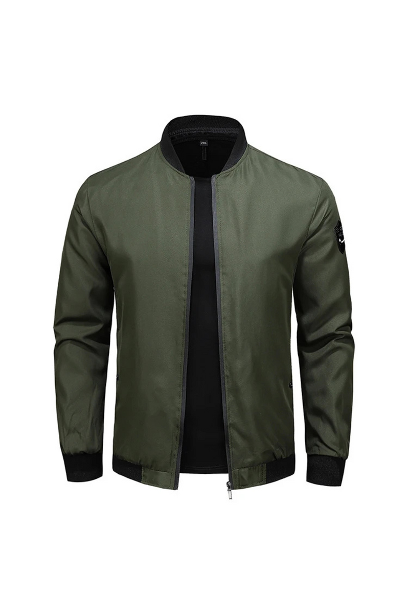 Men's Bomber Jackets Casual Outdoor Windbreaker Work Coats For Mens