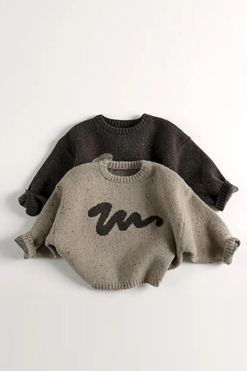 Winter Children Casual Sweater Kids Girls Wool Sweater Baby Boys Knitted Pullover