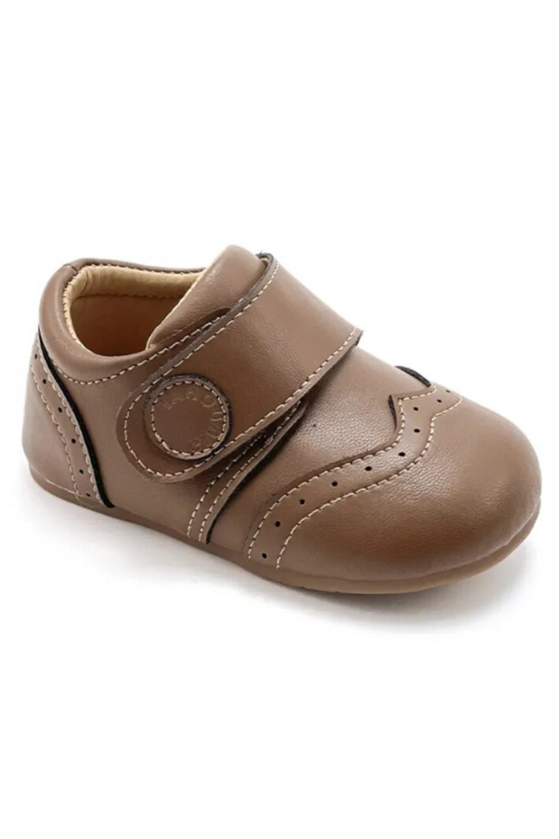 Autumn Baby Shoes For Girls Leather Princess Shoes Soft Sole Outdoor Tennis Fashion Toddler Barefoot Shoes