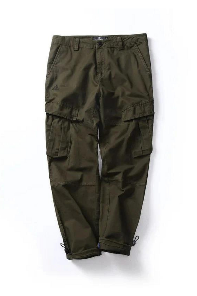 Men Military Trousers Casual Solid Pant Men Loose Trouser