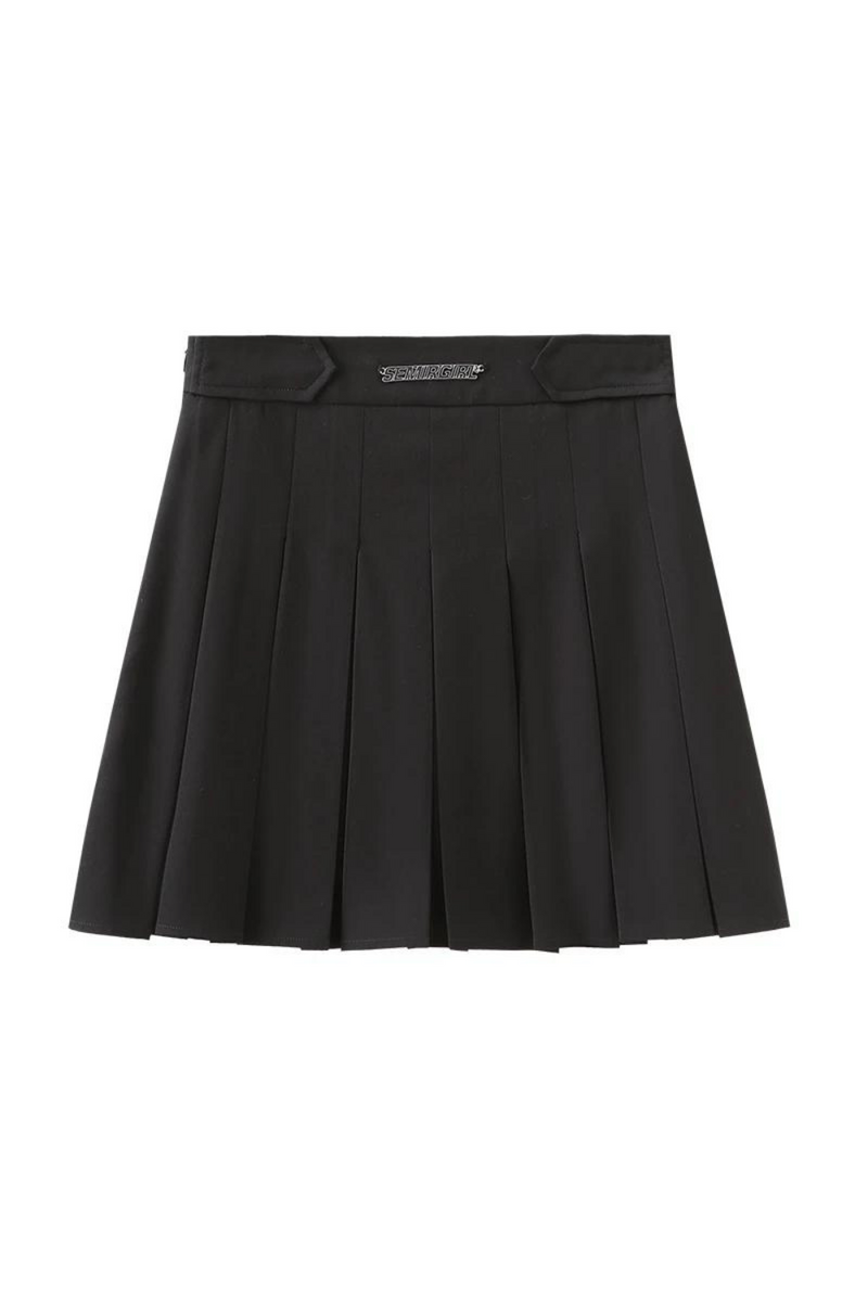 Skirt Women Pleated Skirt Versatile Spring Skirt For Small People