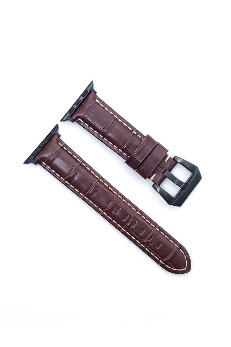 Leather Strap For Apple watch Wristband For Men For iWatch Series SE 6 5 4 3 2 1 bands