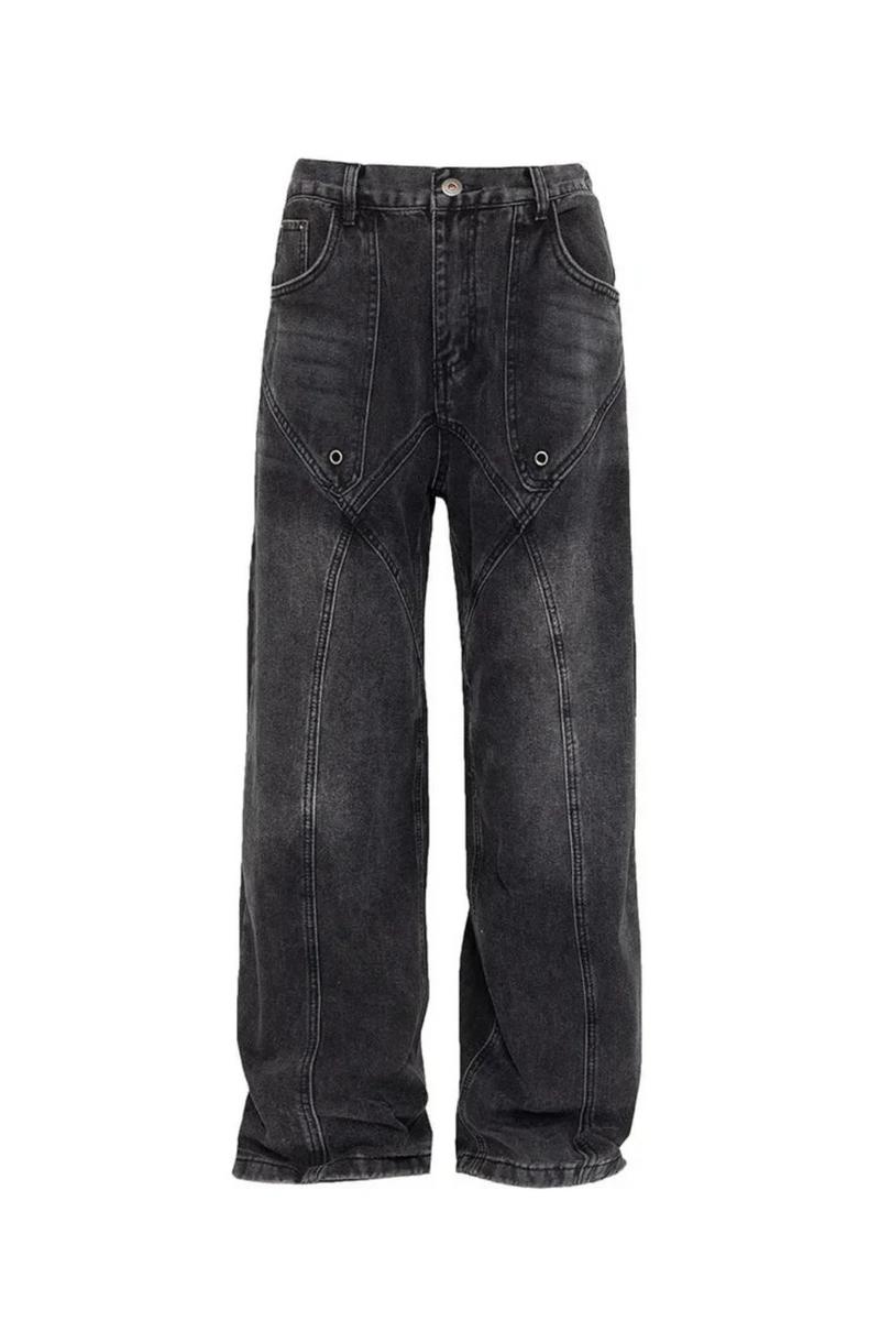 Jeans Men Wide Leg Denim Pants Men