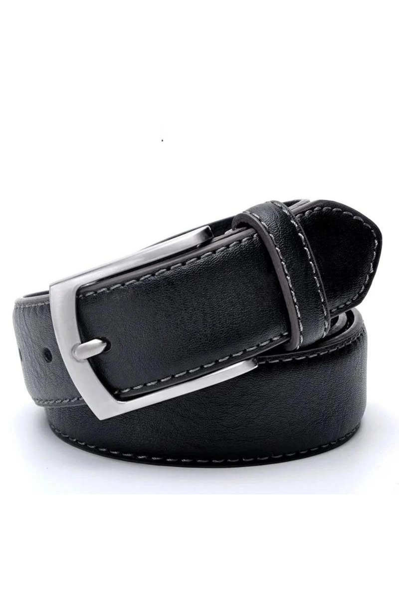 Men Belt Leather Belts for Men Strap Male Pin Buckle Casual Men's Leather