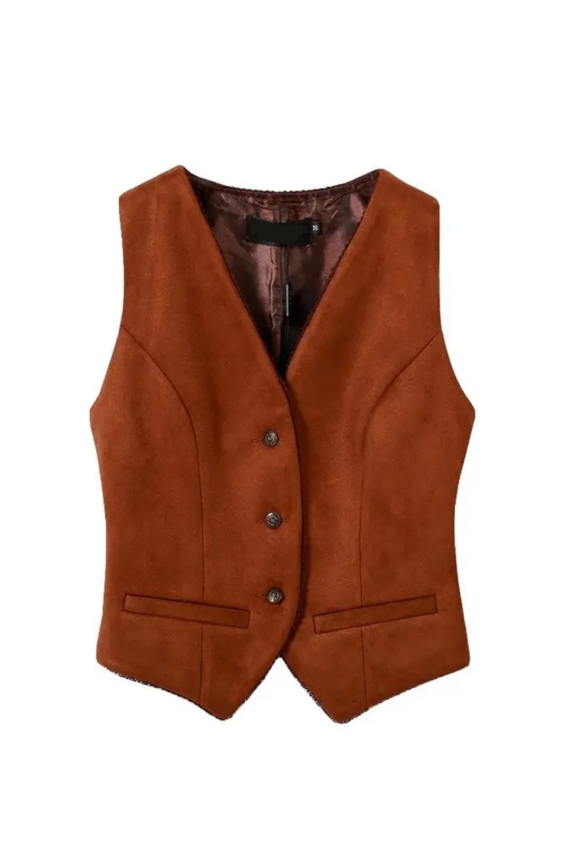 Woman’s Vest Waistcoat  Slim Fit Women Vest Formal Wear