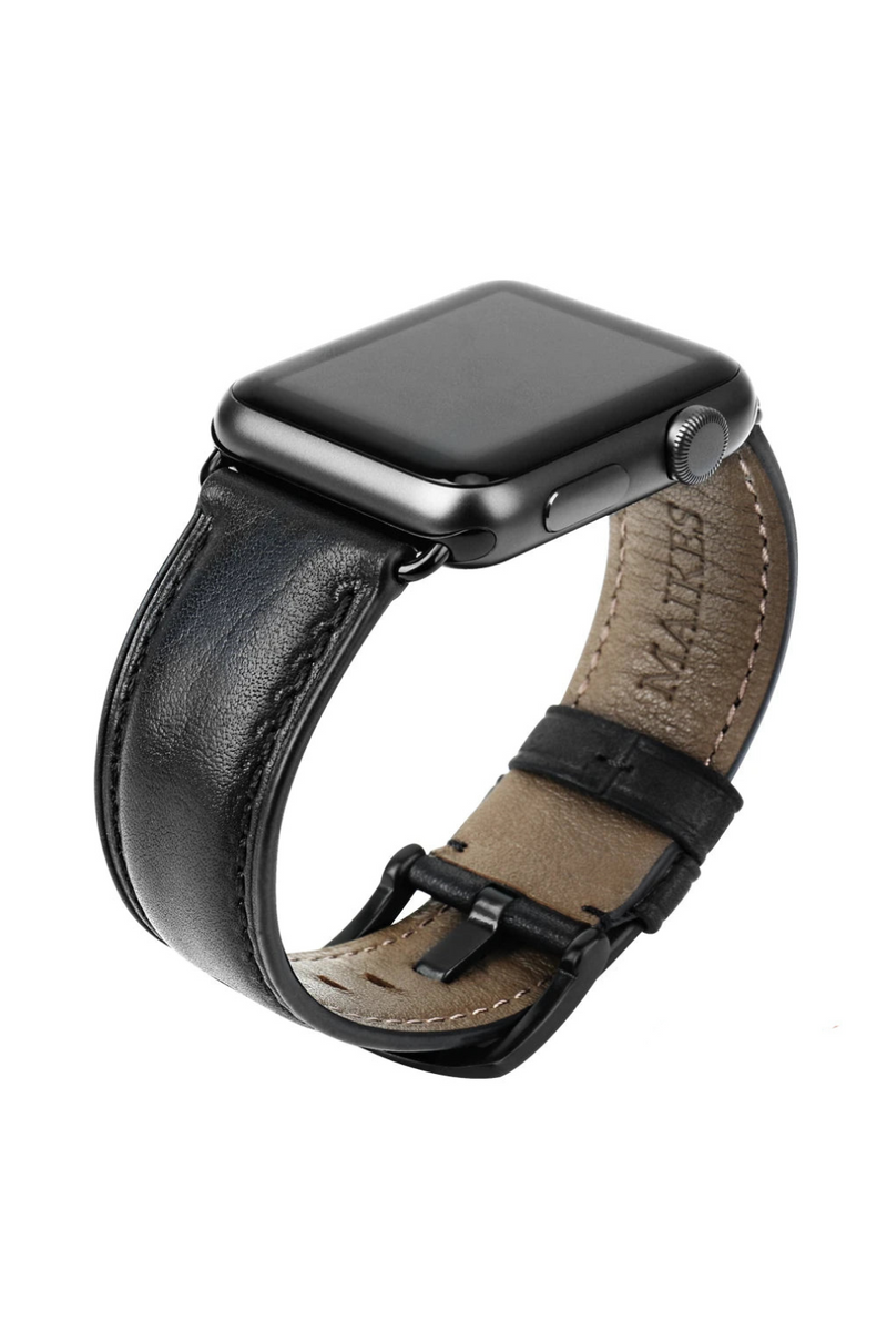 Genuine Leather Band For Apple Watch Series 7 6 SE 5 4 3 Men & Women iWatch Strap Watchband