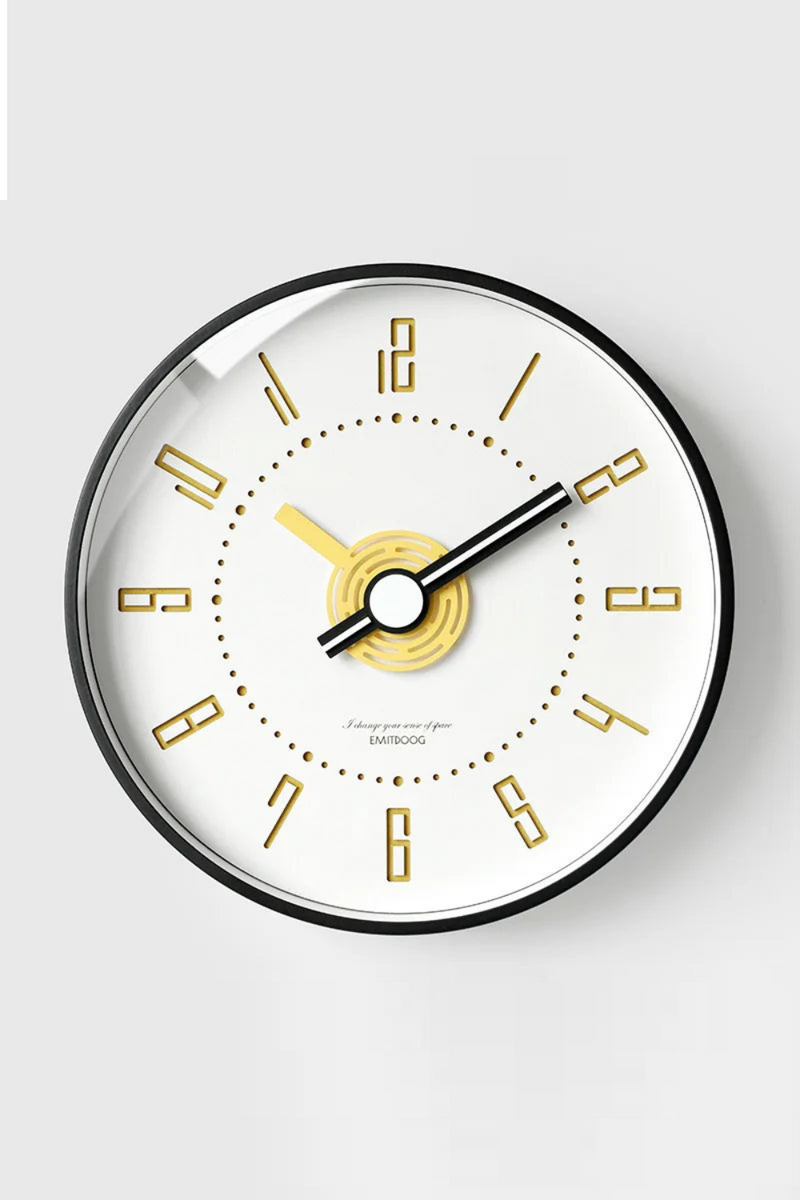 Creative Personality Ins Wall Clock Living Room Home Silent Clock Wall Nordic Quartz Clock