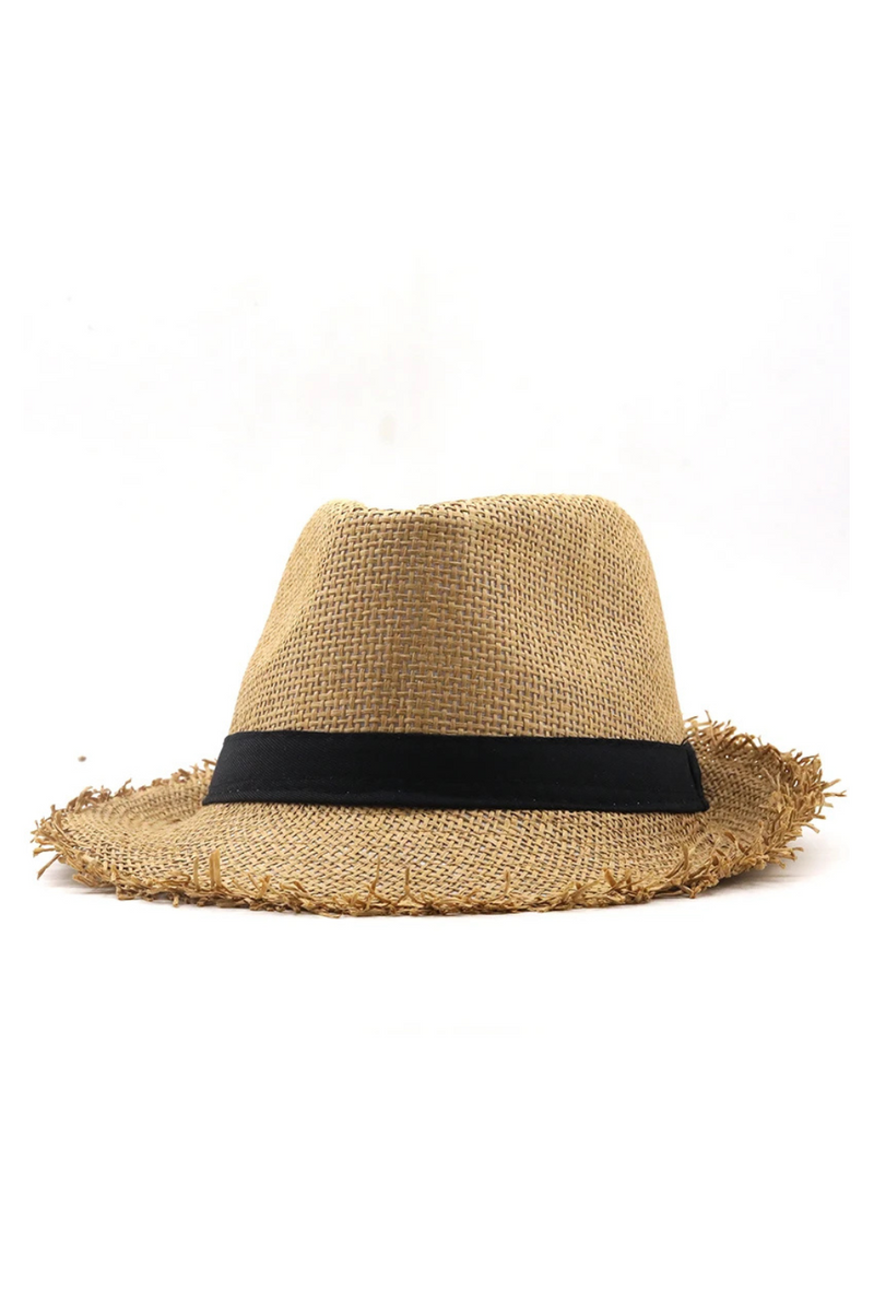 Hat Men Summer Panama Cap Casual Trilby Fedora Hat Male