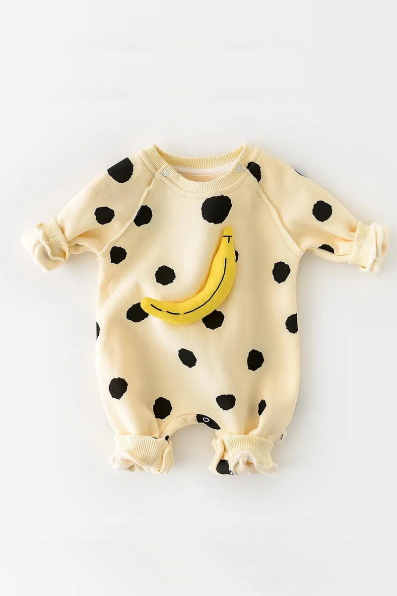 Baby Rompers Baby Girls Clothes Banana Baby Jumpsuit  Infant Girl Clothing