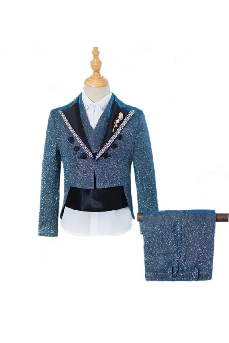 Children's Handmade Boy Host Performance Blazer Boys Suits