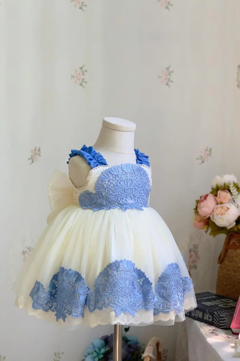 Baby Clothing Ball Gown Lace Easter Princess Dresses For Girl