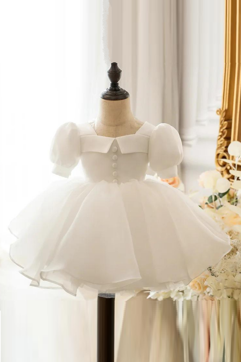 Baby Girls Baptism Dress Princess Party Wear Toddler Girl Lace Christening Gown Infant Baptism Clothes