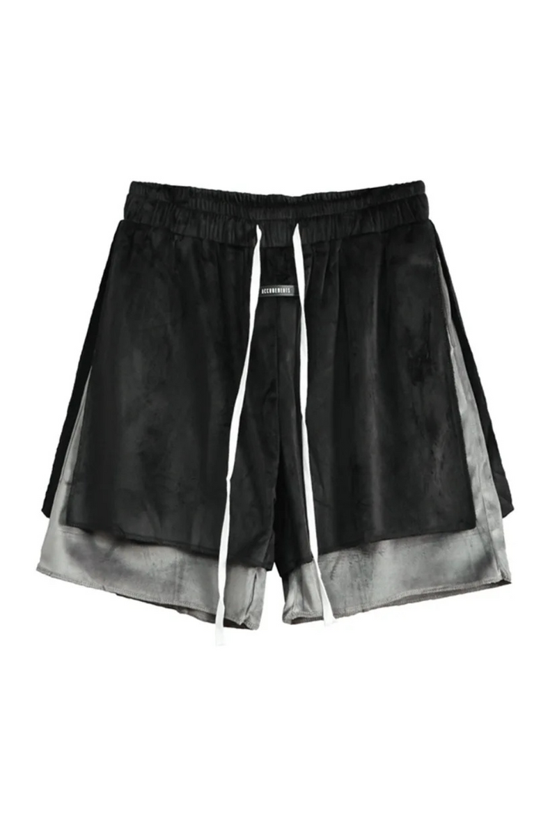 Men Shorts Loose Wide Leg Casual Shorts