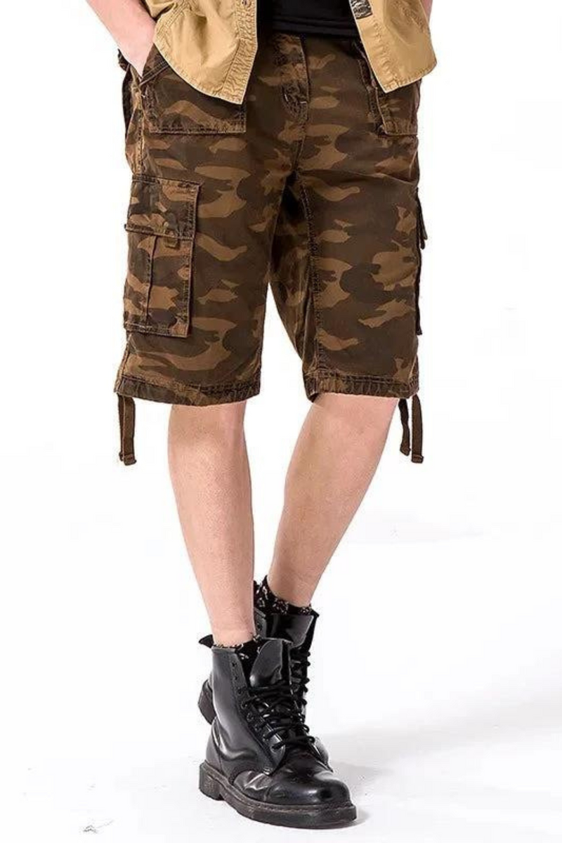 Summer Military Camo Cargo Shorts Camouflage Multi-Pocket Army Casual Shorts