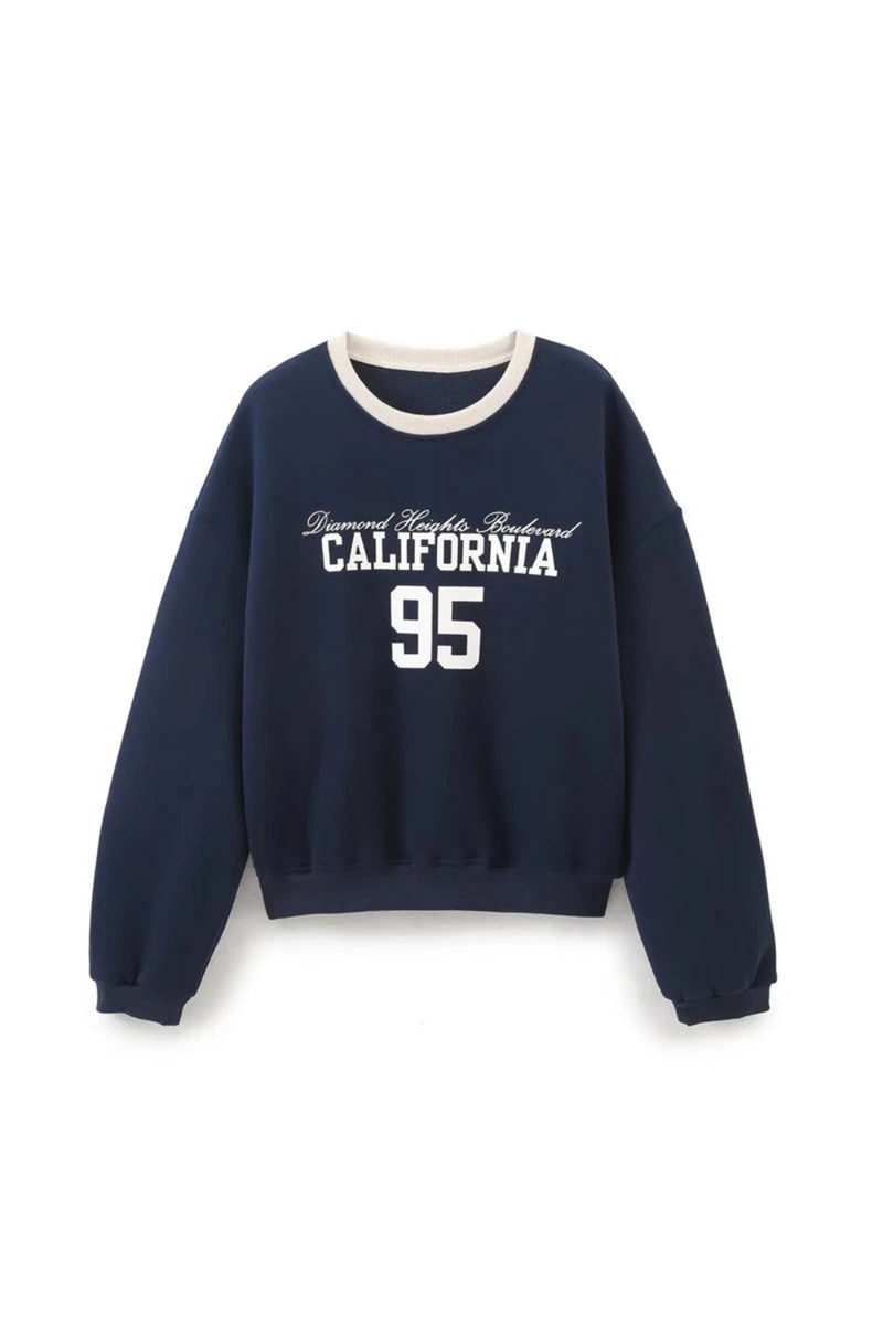 Winter Women Hoodie Pullover Preppy Oversize Loose Sweatshirts