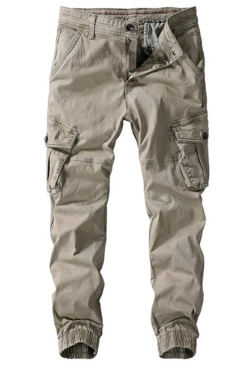 Cargo Pants Men Military Tactical Pants Casual Cotton Pants Male Trousers Elastic Waist