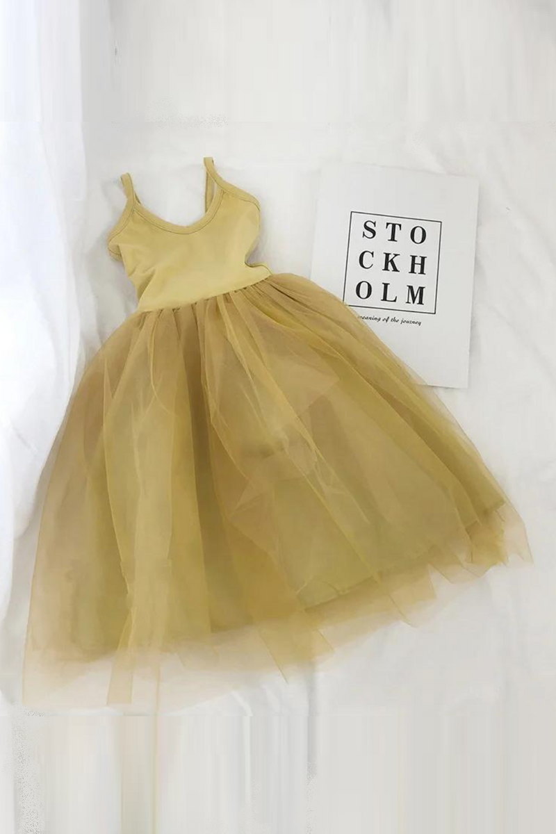 Kids Dresses for Girls Summer Lush Puffy Elegant Princess Party Dress Child Clothing