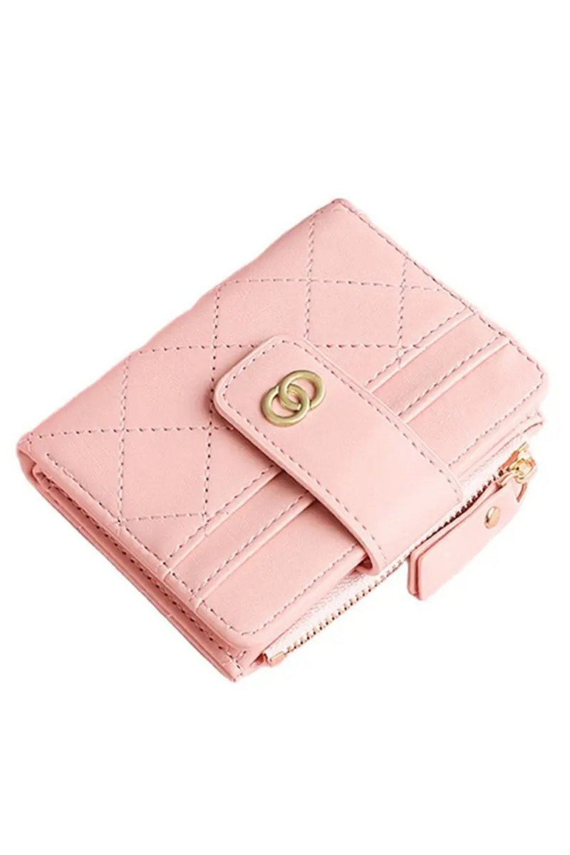 Leather Wallets for Women Luxury Designer Purses with Card Holder Cute Money Bag