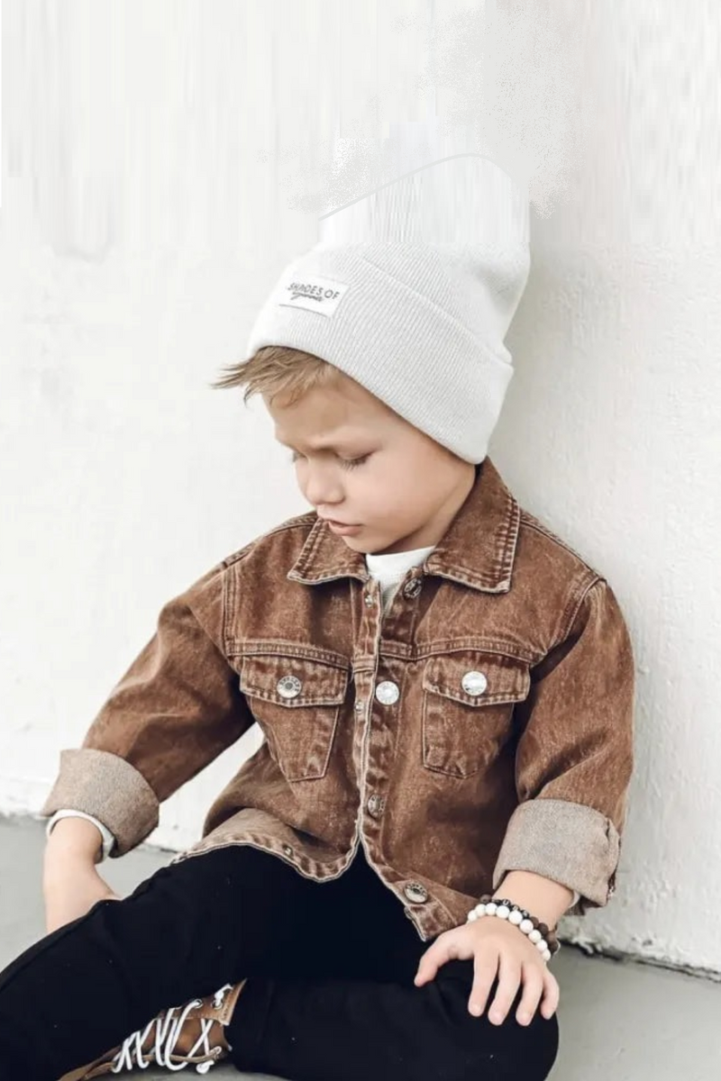 Denim Jacket Spring Autumn Infant Toddler Kid Jean Shirt Outerwear Child Coat Baby Clothes