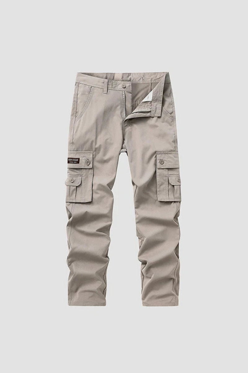 Cargo Pants Men Casual Travel Breathable Cargo Pants Men Multi-pocket Straight Pants Men