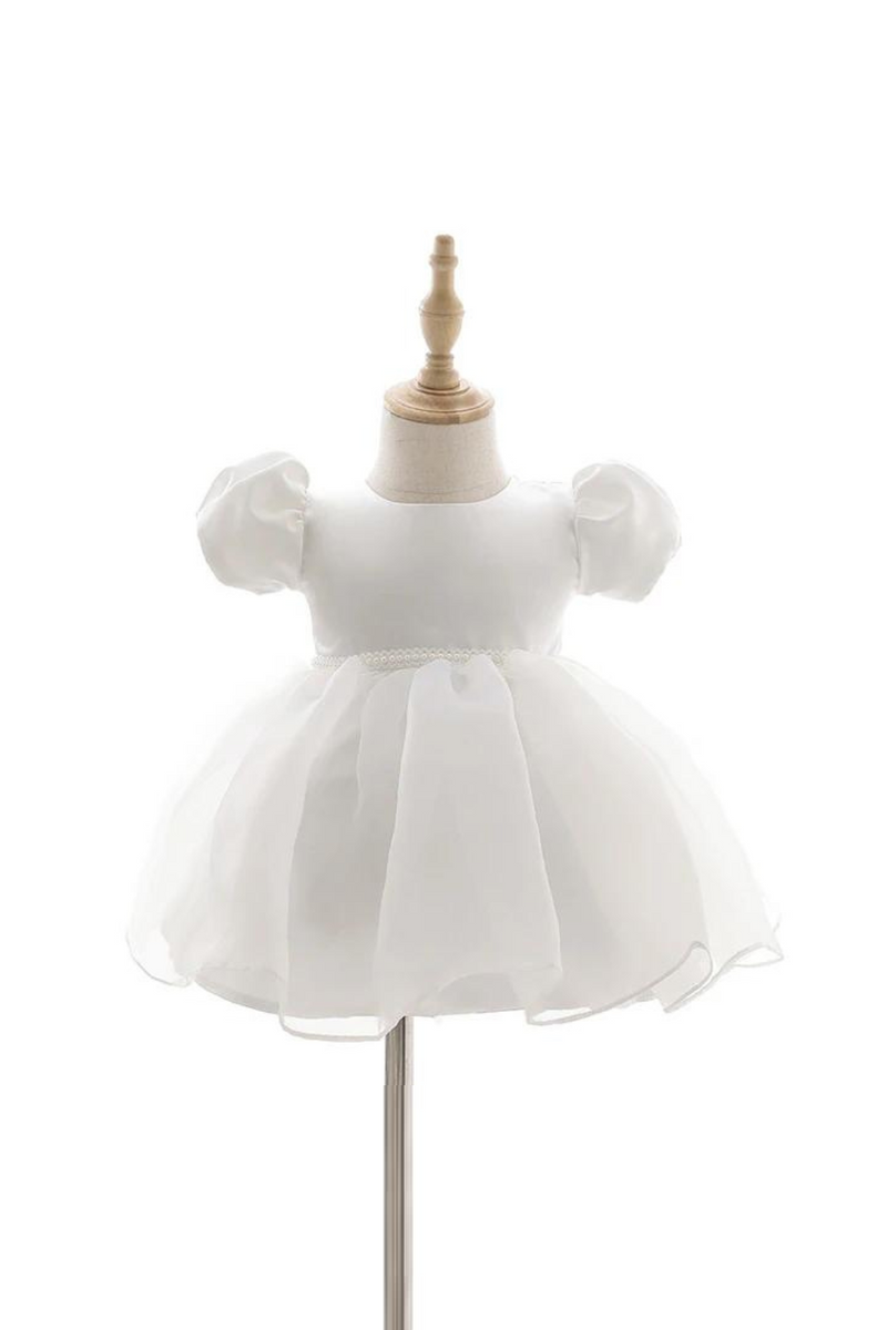 Birthday Princess Baby Girl Dress Infant Christening Baptism Dress Summer Girl Dress