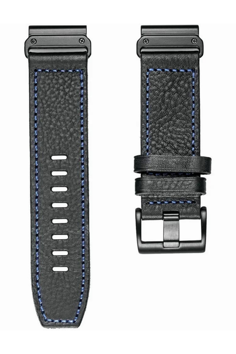 Leather Watch Band For Garmin Wrist Strap Compatible