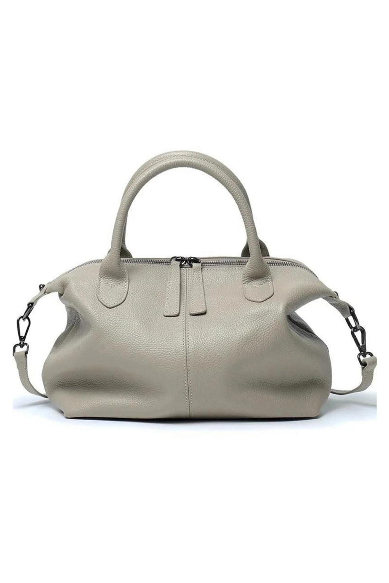 Classic Design Leisure Top Layer Leather Tote Women's Handbag Soft Shoulder Bag