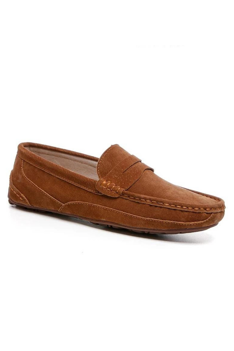 Genuine Leather Men Casual Shoes Luxury Brand Men Loafers