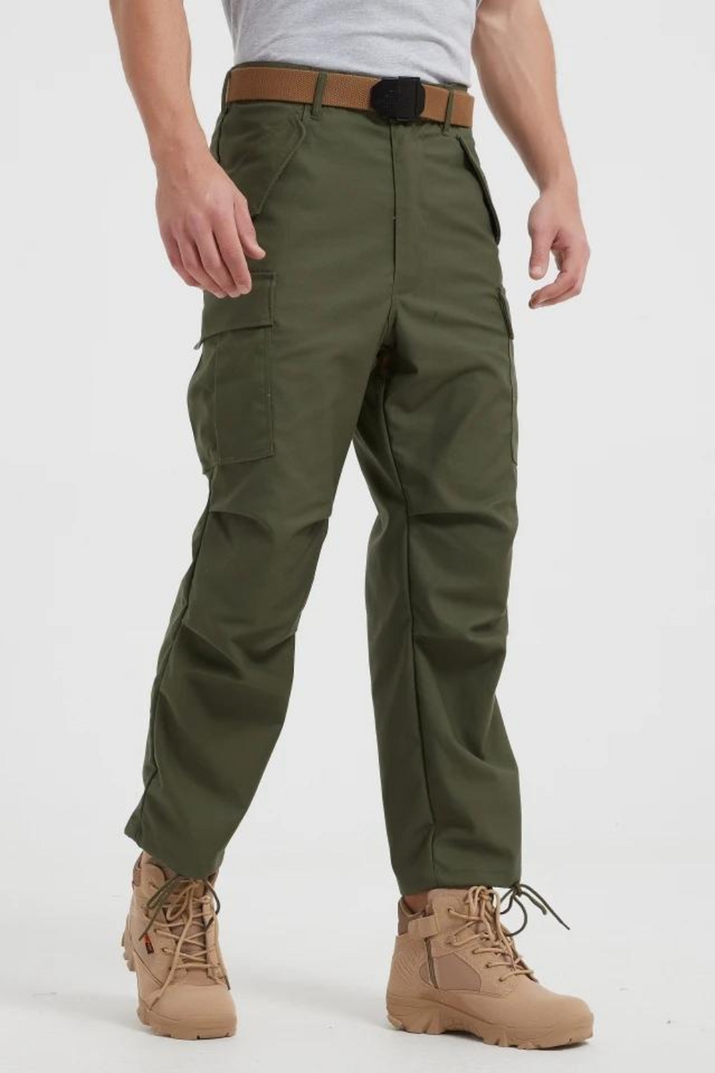 American M65 Military Combat Training Pants Outdoor Hiking Pocket Work Pants