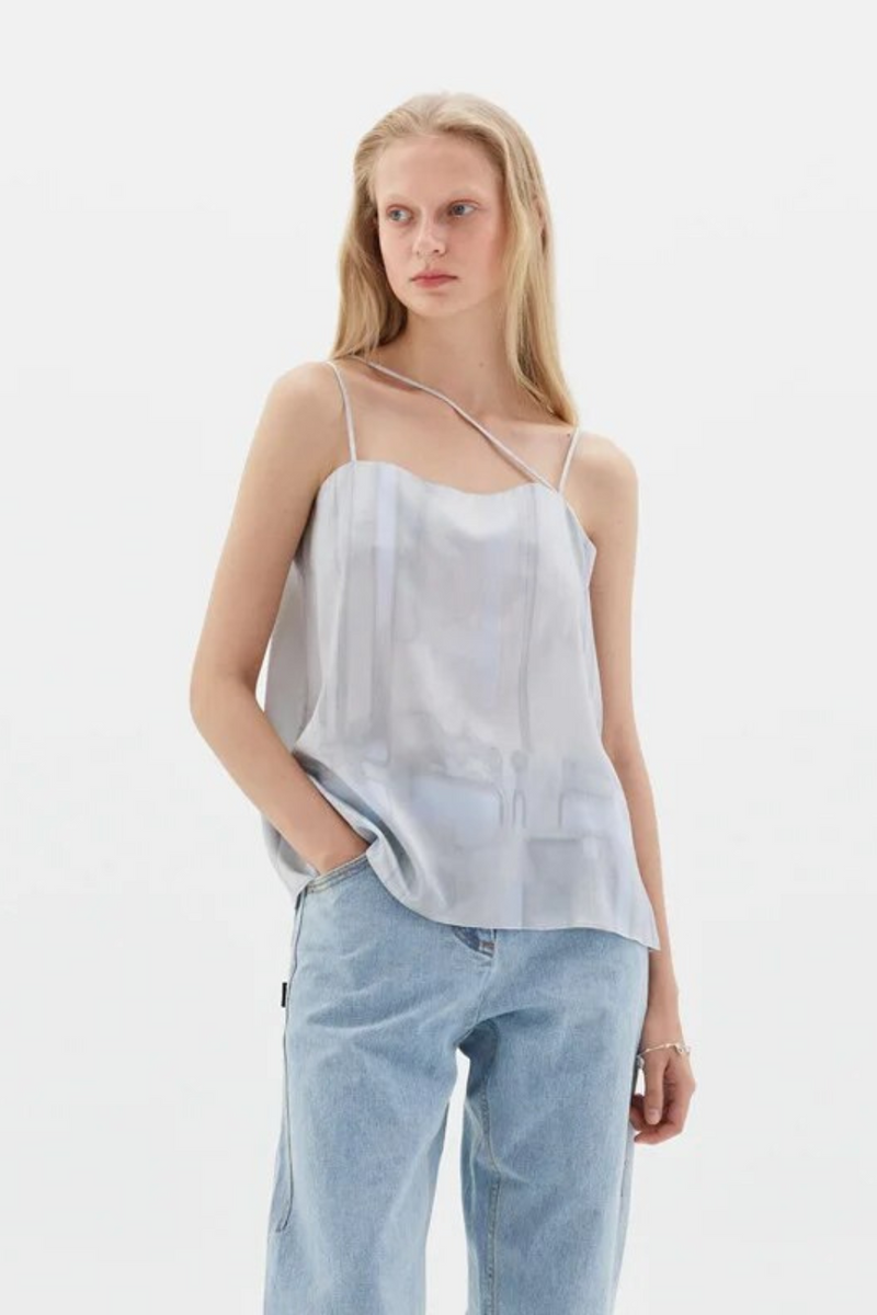 Strap Tank Top for Women's Spring Summer Loose Sleeveless Top