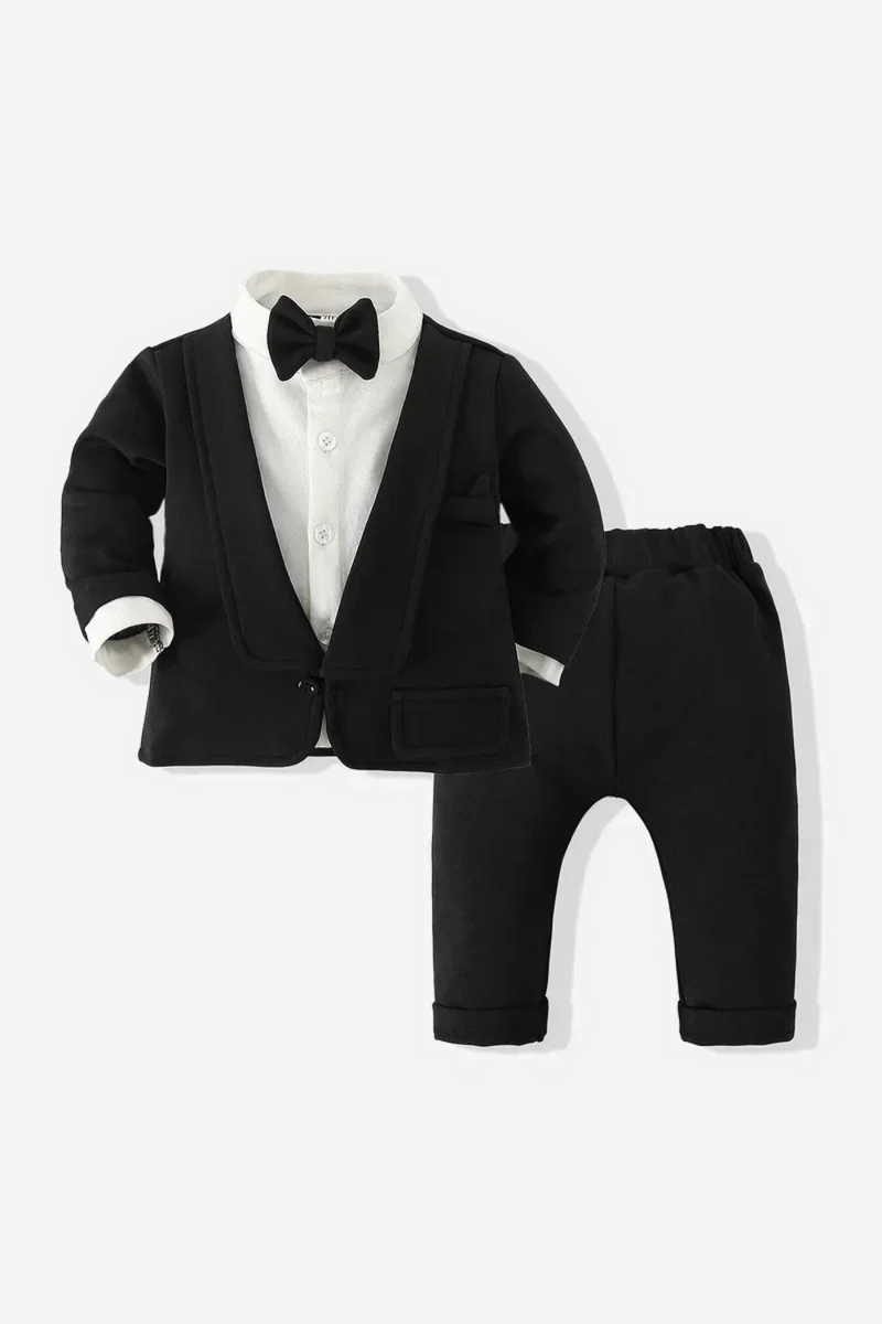 Children Clothing Gentlemen Dress Boys Suit Two-piece Set Kids Clothes for Boys Baby Boy Clothes Sets