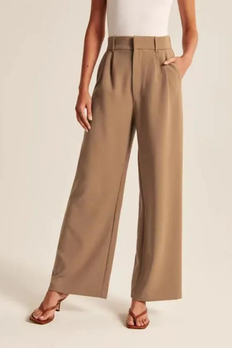 Wide Leg Pants Women Spring Summer Casual Loose Office Suitpants Ladies All-Match Straight Trousers