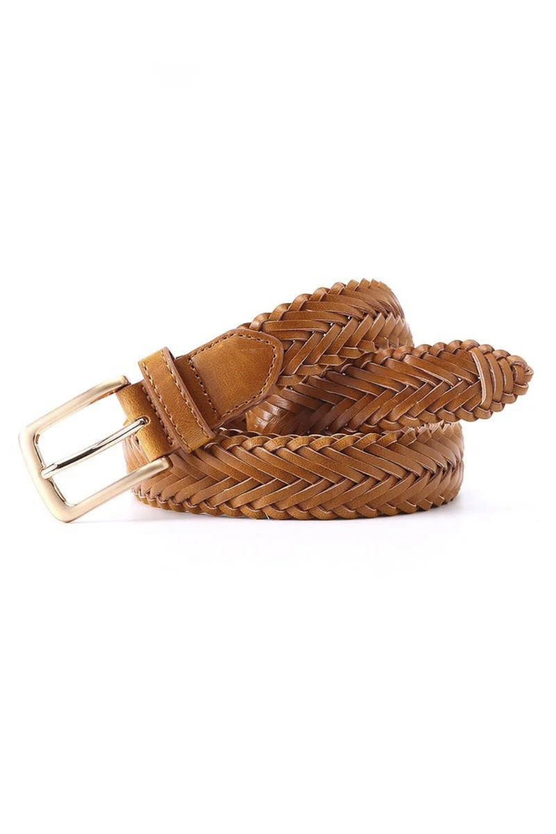 Women Belt Female  Braided Handwork Belts For Knitted Women