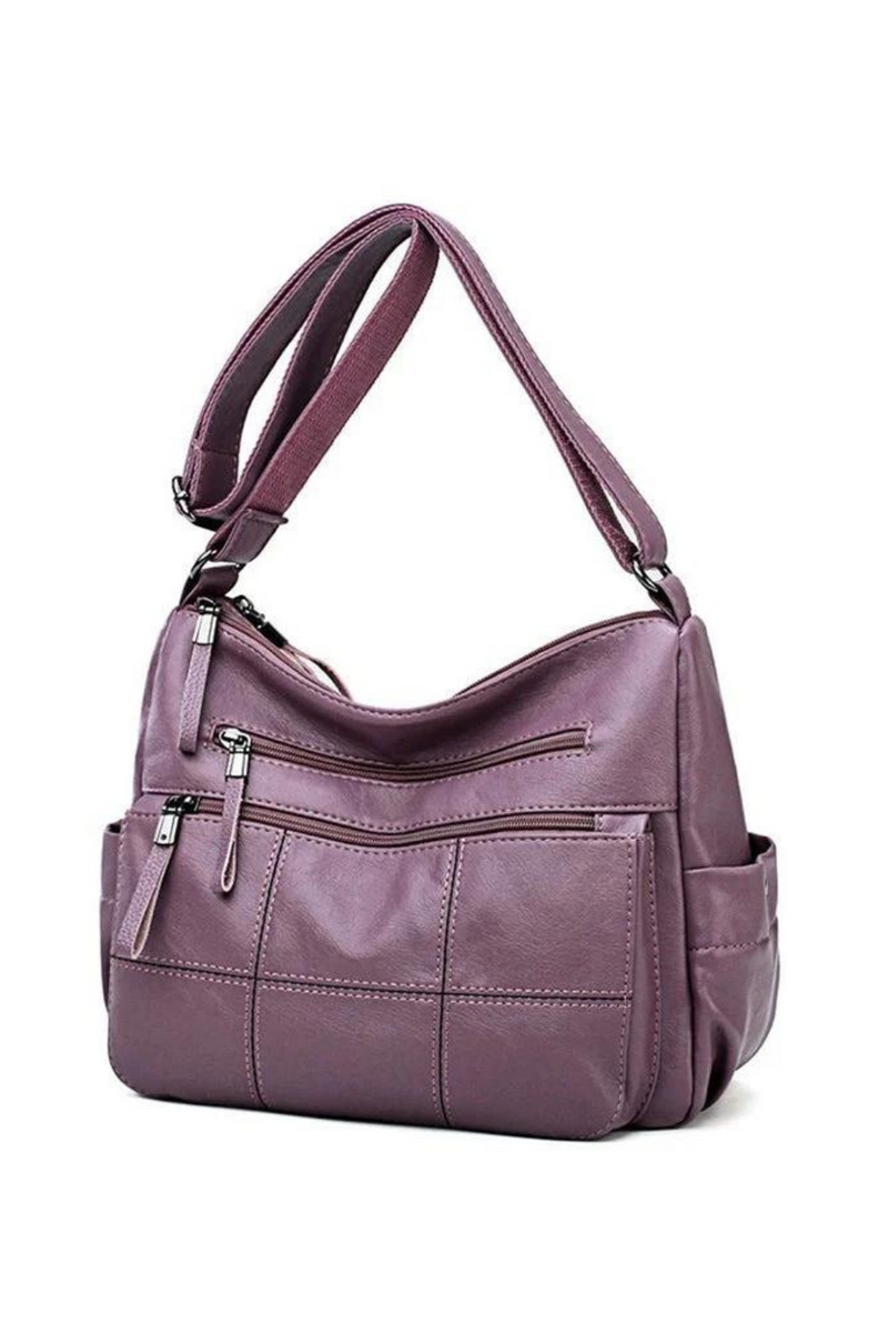 Women Messenger Bag Leather Shoulder Bag Casual Square Mom Bag Female Crossbody Bags