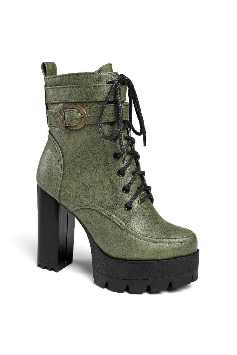 Ankle Boots For Women Shoes Punk Motorcycle Boots Retro Autumn Winter Shoes Female