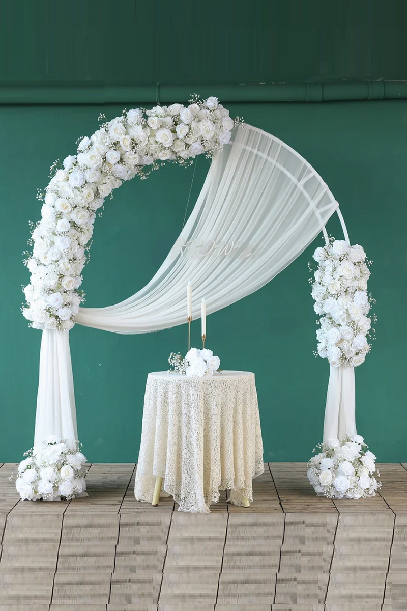 Flower Runner for Event Decorations Wedding Floor Gypsophila Flowers Customized