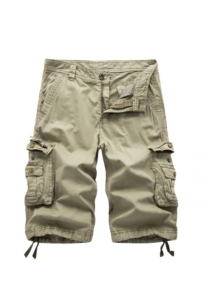 Cargo Shorts Men Summer Tactical Casual Solid Shorts