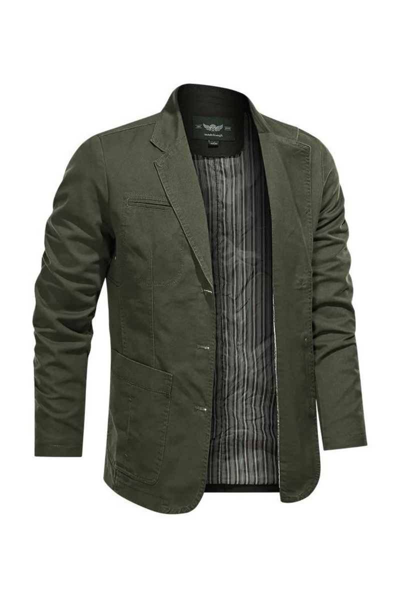 Men Jacket Elegant  Gentleman Lapel Loose Casual Slim Fit