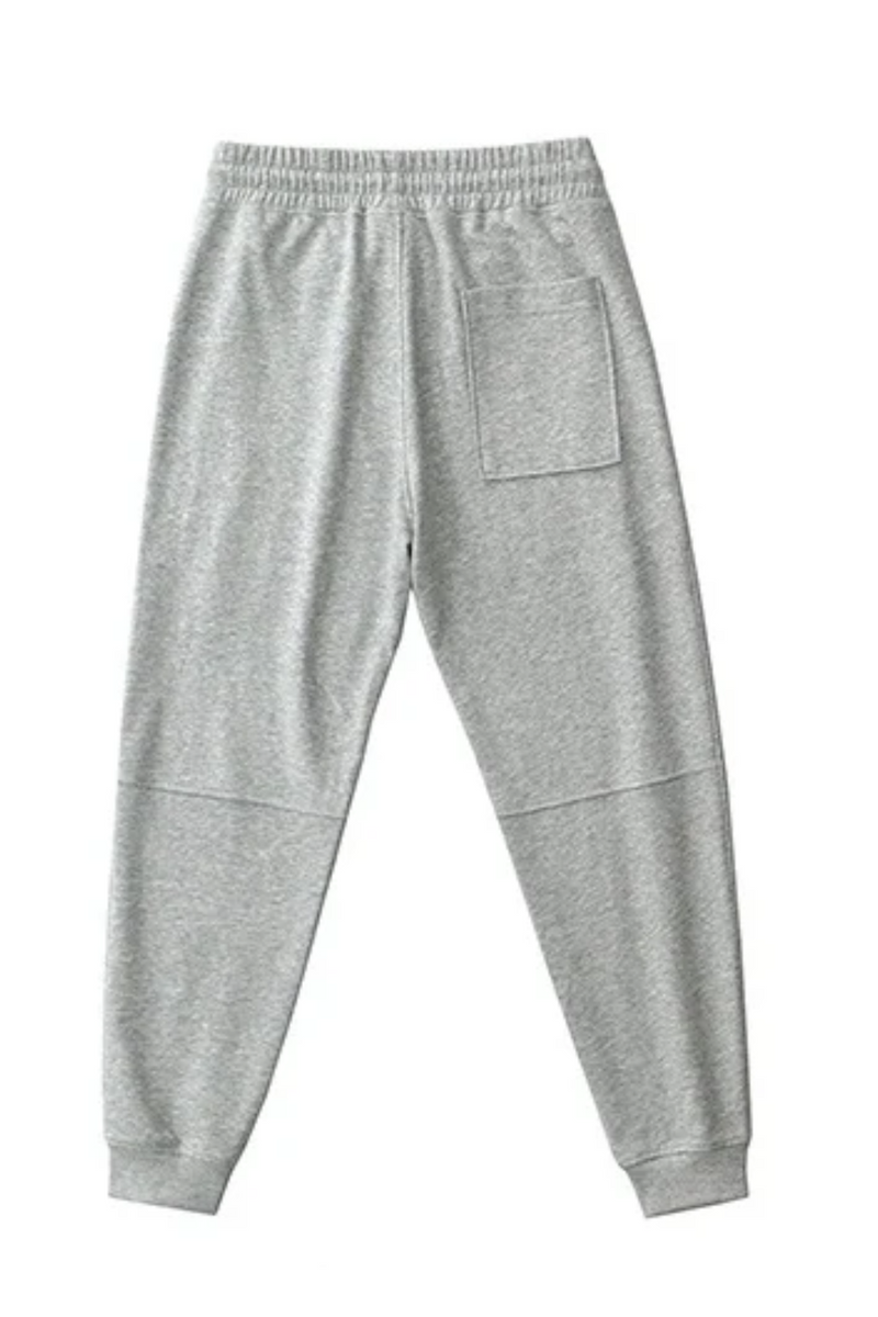 Comfortable Sweatpants for Running and Leisure Men's Sports Trousers with Pockets and Zipper