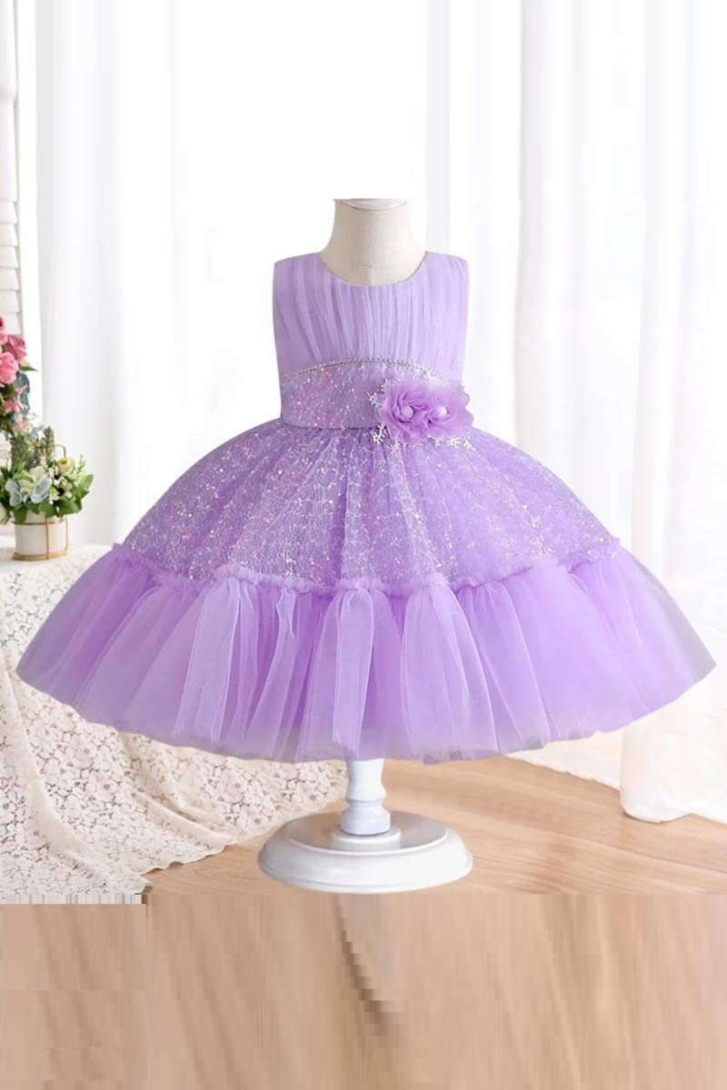 Toddler Girl Baby Dress First Birthday Party Dress Flower Girl Wedding Dress Graduation